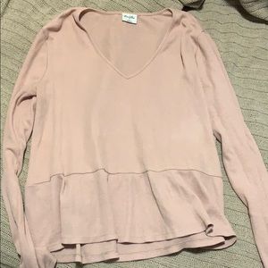 Tilly’s Pink Knit Long sleeve